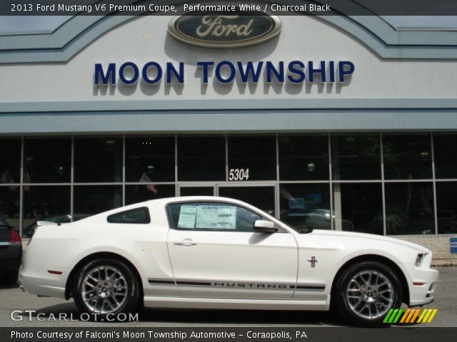2013 Ford Mustang V6 Premium Coupe in Performance White