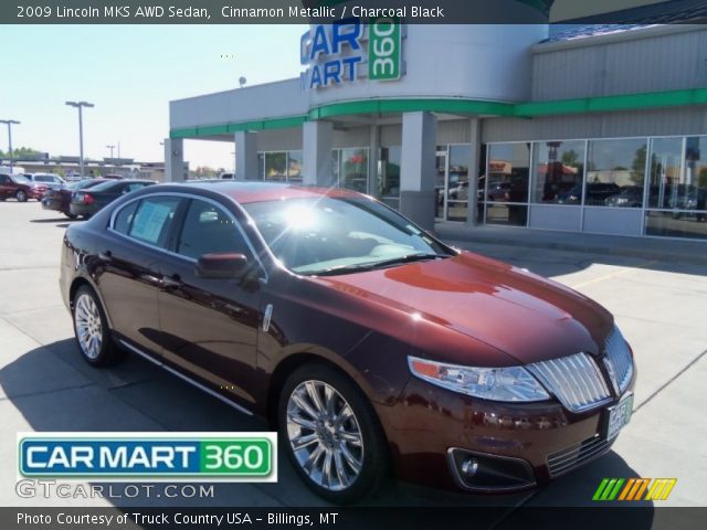 2009 Lincoln MKS AWD Sedan in Cinnamon Metallic