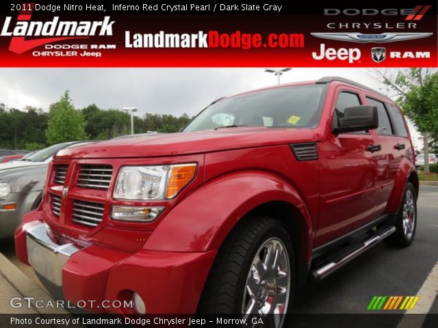 2011 Dodge Nitro Heat in Inferno Red Crystal Pearl