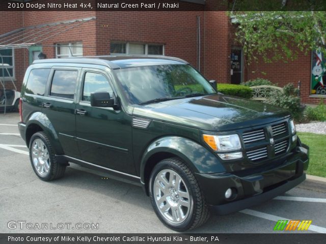 2010 Dodge Nitro Heat 4x4 in Natural Green Pearl