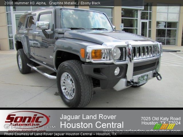 2008 Hummer H3 Alpha in Graphite Metallic