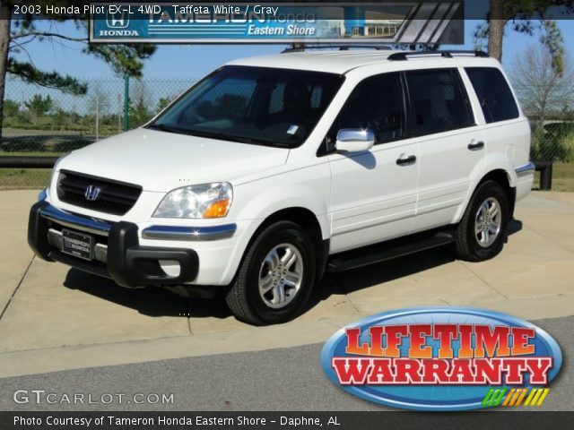 2003 Honda Pilot EX-L 4WD in Taffeta White
