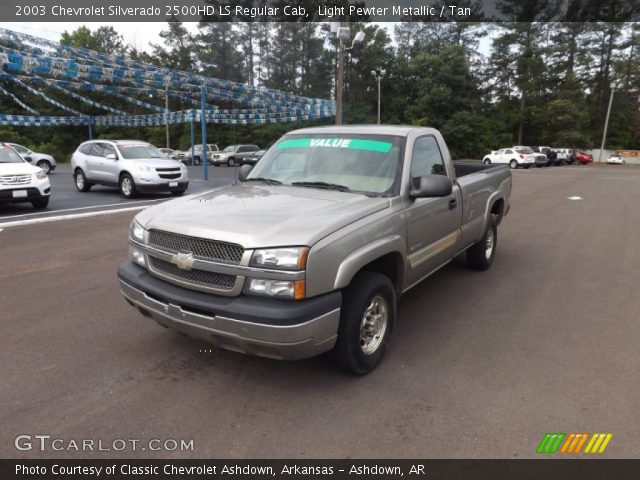 2003 Chevrolet Silverado 2500HD LS Regular Cab in Light Pewter Metallic