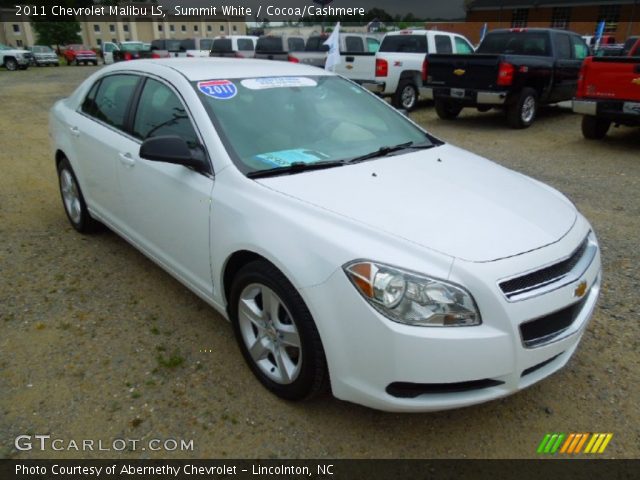 2011 Chevrolet Malibu LS in Summit White