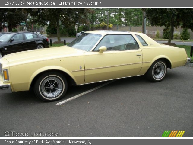 1977 Buick Regal S/R Coupe in Cream Yellow