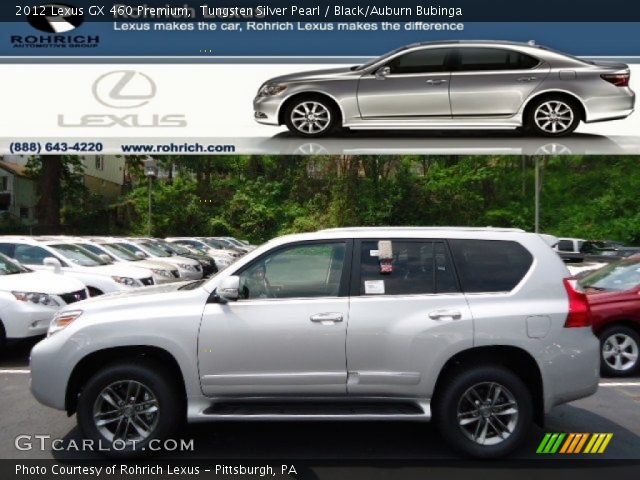 2012 Lexus GX 460 Premium in Tungsten Silver Pearl