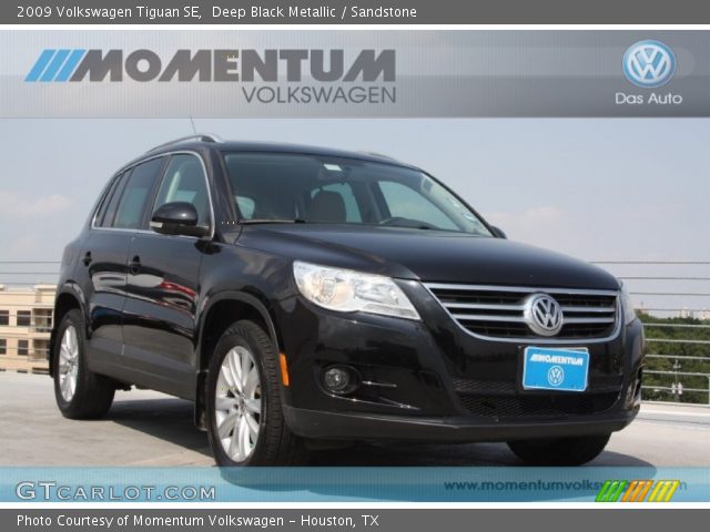 2009 Volkswagen Tiguan SE in Deep Black Metallic