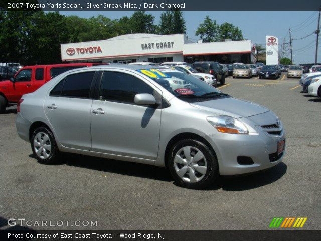 2007 Toyota Yaris Sedan in Silver Streak Mica
