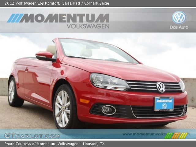 2012 Volkswagen Eos Komfort in Salsa Red