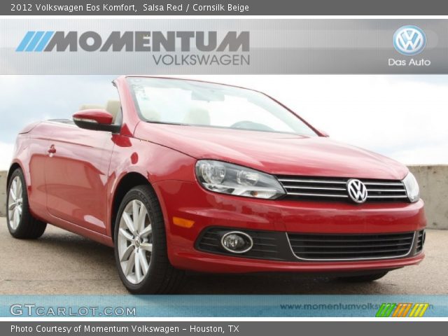 2012 Volkswagen Eos Komfort in Salsa Red