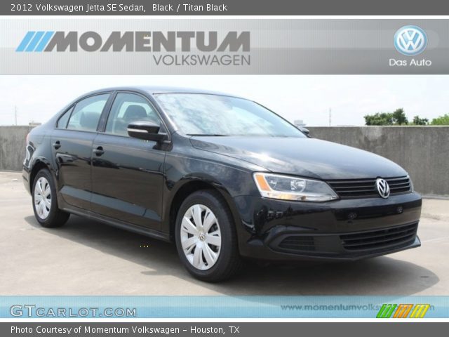 2012 Volkswagen Jetta SE Sedan in Black