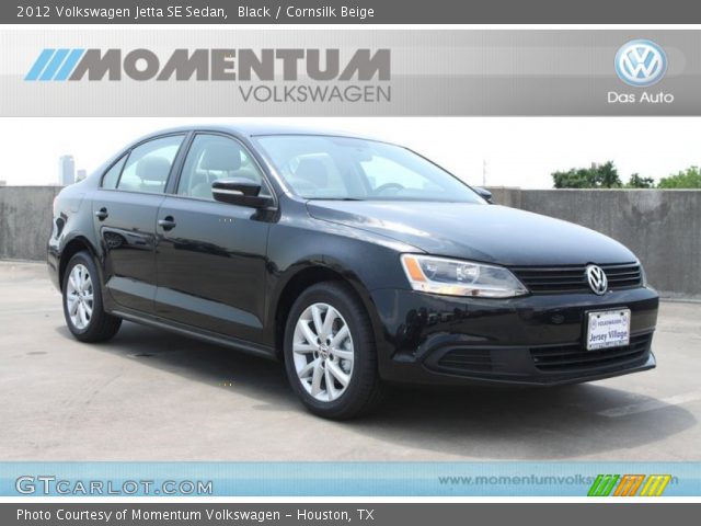 2012 Volkswagen Jetta SE Sedan in Black