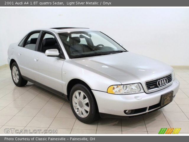 2001 Audi A4 1.8T quattro Sedan in Light Silver Metallic