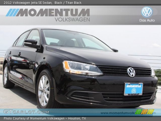 2012 Volkswagen Jetta SE Sedan in Black