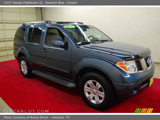 2007 Nissan Pathfinder LE in Silverton Blue