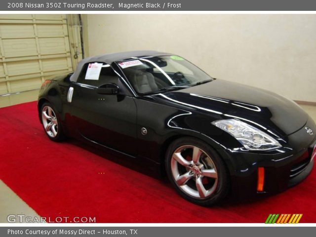 2008 Nissan 350Z Touring Roadster in Magnetic Black