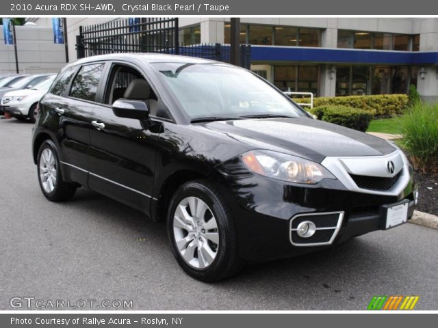 2010 Acura RDX SH-AWD in Crystal Black Pearl