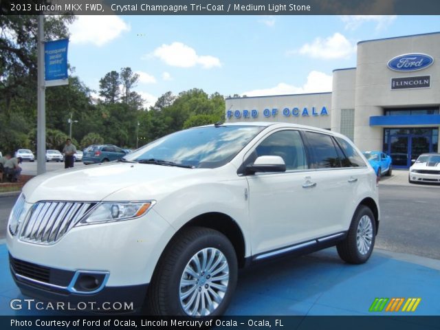 2013 Lincoln MKX FWD in Crystal Champagne Tri-Coat