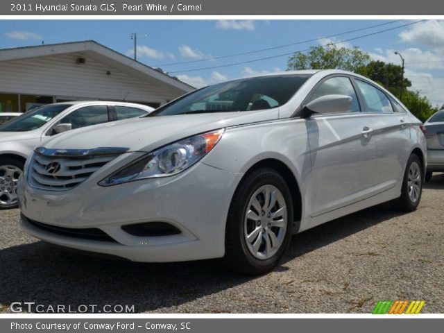 2011 Hyundai Sonata GLS in Pearl White