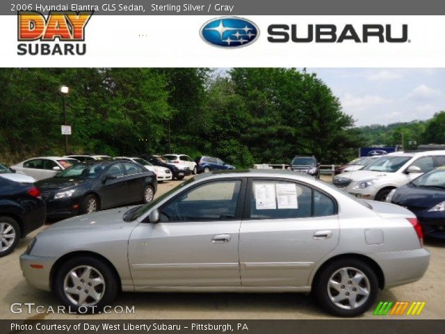 2006 Hyundai Elantra GLS Sedan in Sterling Silver