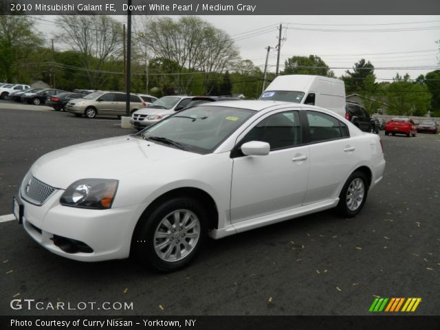 2010 Mitsubishi Galant FE in Dover White Pearl