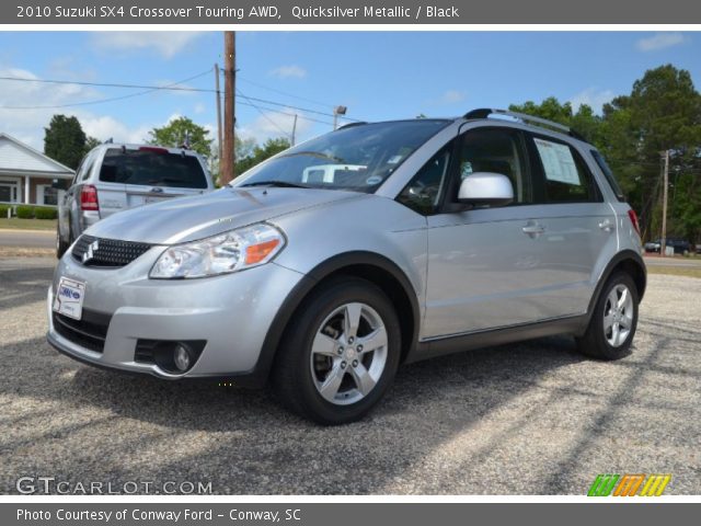 2010 Suzuki SX4 Crossover Touring AWD in Quicksilver Metallic