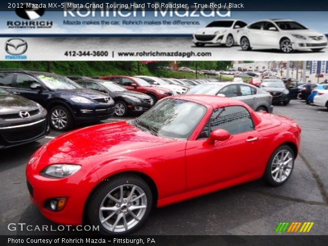 2012 Mazda MX-5 Miata Grand Touring Hard Top Roadster in True Red