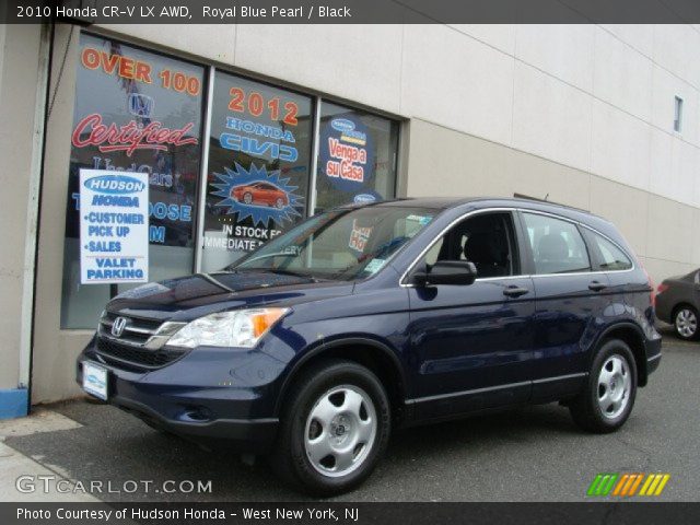 2010 Honda CR-V LX AWD in Royal Blue Pearl