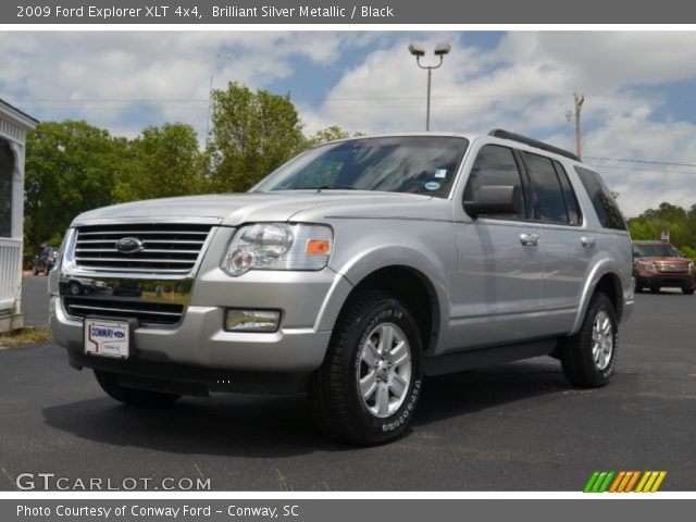 2009 Ford Explorer XLT 4x4 in Brilliant Silver Metallic