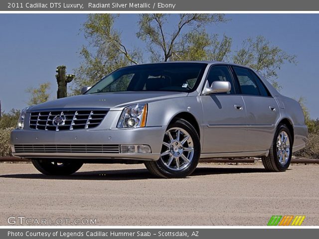 2011 Cadillac DTS Luxury in Radiant Silver Metallic