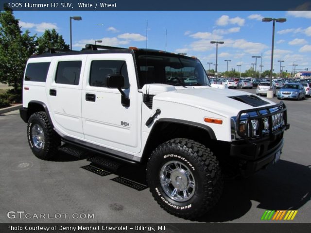 2005 Hummer H2 SUV in White