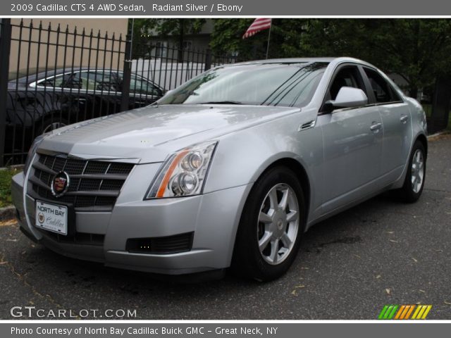2009 Cadillac CTS 4 AWD Sedan in Radiant Silver