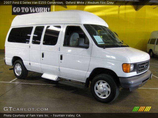 2007 Ford E Series Van E150 Conversion in Oxford White