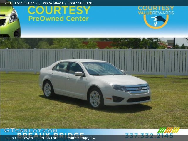 2011 Ford Fusion SE in White Suede