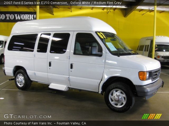 2007 Ford E Series Van E150 Conversion in Oxford White