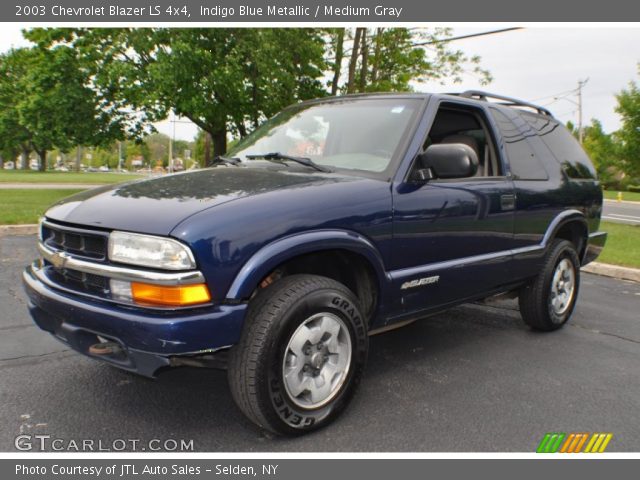 2003 Chevrolet Blazer LS 4x4 in Indigo Blue Metallic