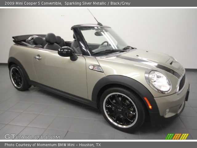 2009 Mini Cooper S Convertible in Sparkling Silver Metallic