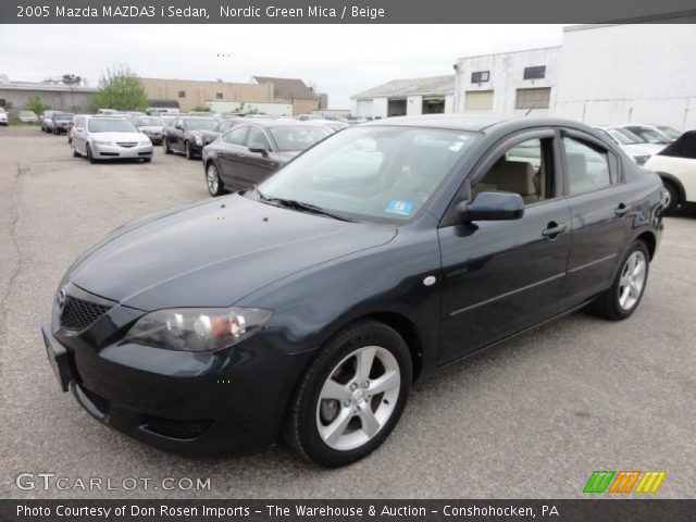 2005 Mazda MAZDA3 i Sedan in Nordic Green Mica