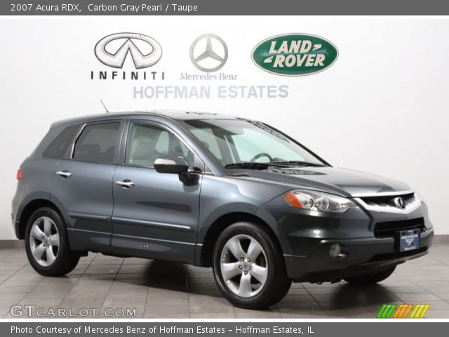 2007 Acura RDX  in Carbon Gray Pearl