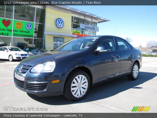 2010 Volkswagen Jetta S Sedan in Blue Graphite Metallic