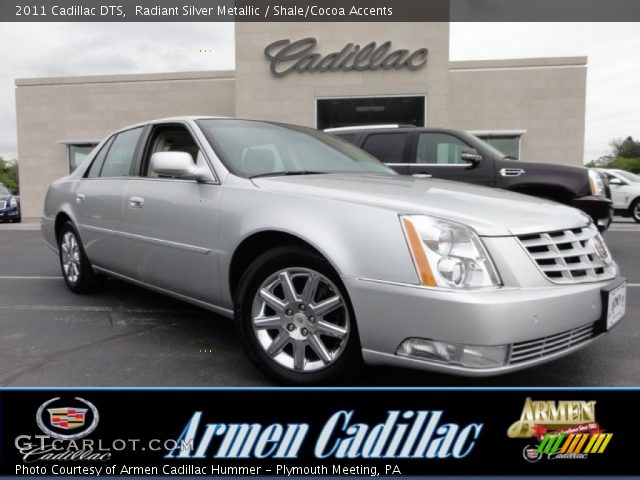 2011 Cadillac DTS  in Radiant Silver Metallic
