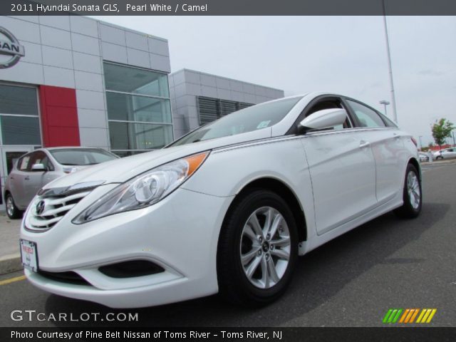 2011 Hyundai Sonata GLS in Pearl White