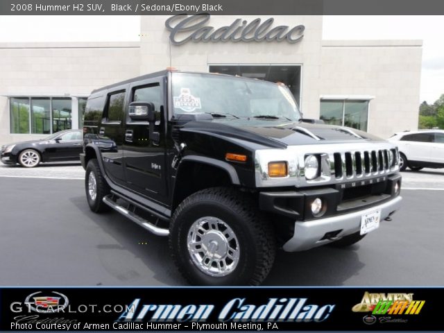 2008 Hummer H2 SUV in Black