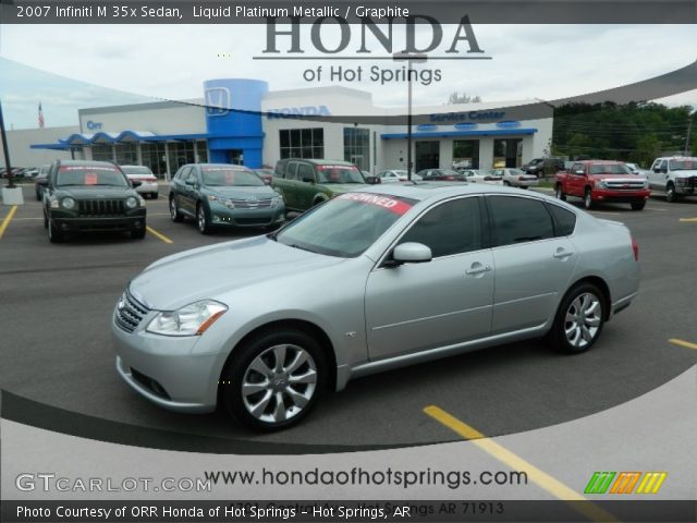 2007 Infiniti M 35x Sedan in Liquid Platinum Metallic
