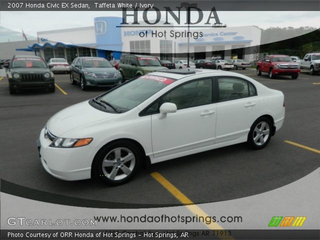 2007 Honda Civic EX Sedan in Taffeta White