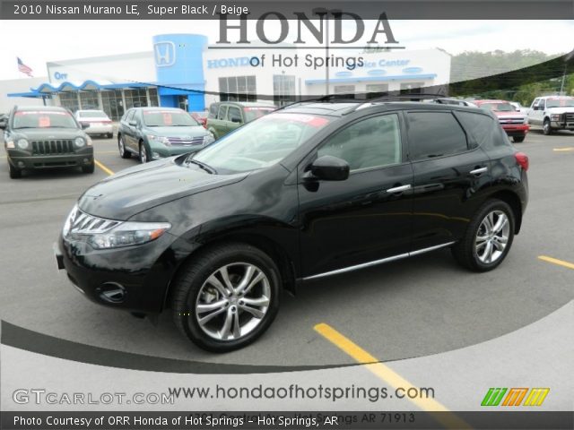 2010 Nissan Murano LE in Super Black