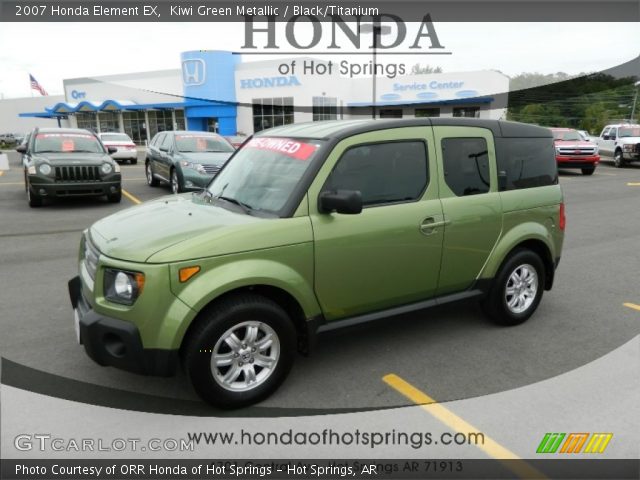 2007 Honda Element EX in Kiwi Green Metallic
