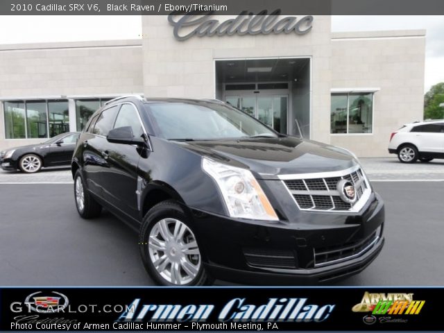 2010 Cadillac SRX V6 in Black Raven