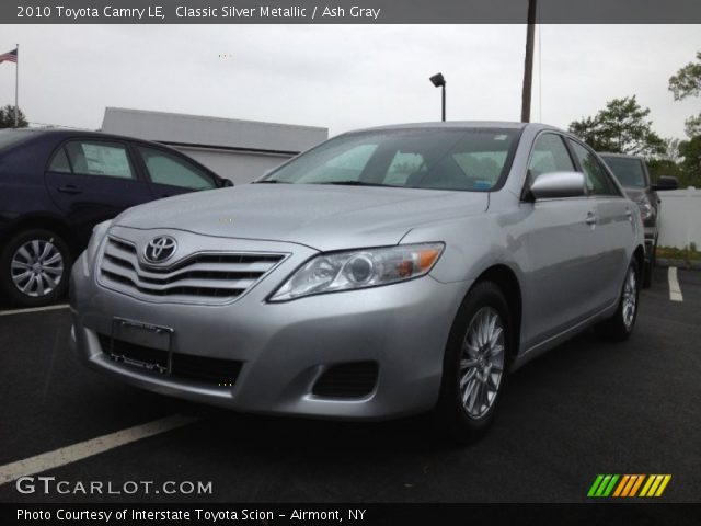 2010 Toyota Camry LE in Classic Silver Metallic