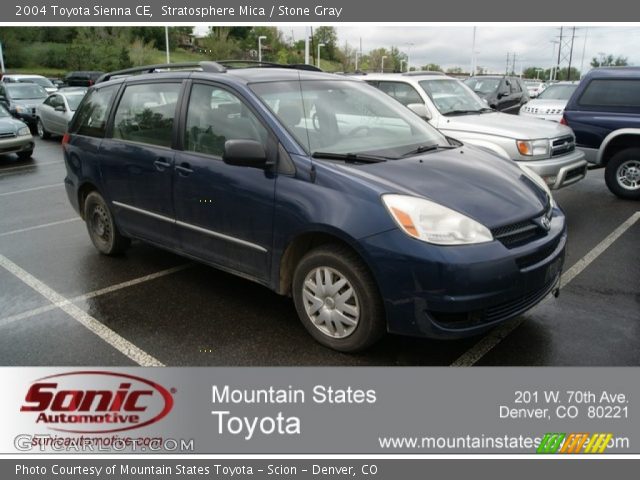 2004 Toyota Sienna CE in Stratosphere Mica